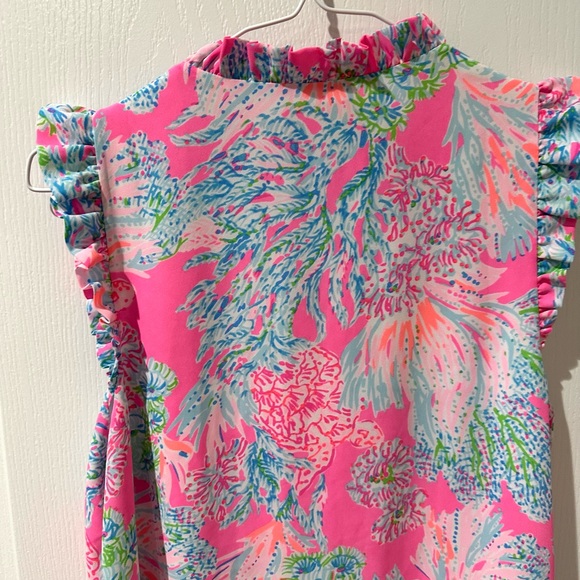 Lilly Pulitzer Prosecco Pink Cally Soft Shift Dress - Picture 11 of 11